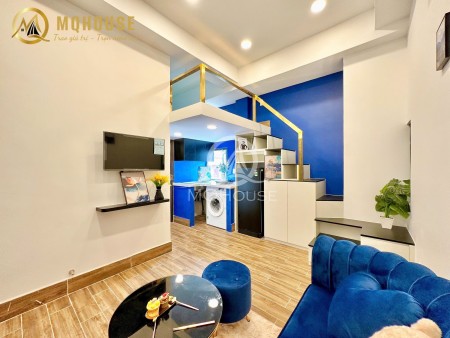 Căn hộ duplex full options ngay bờ kè Hoàng Sa Quận Tân Bình, 35m2