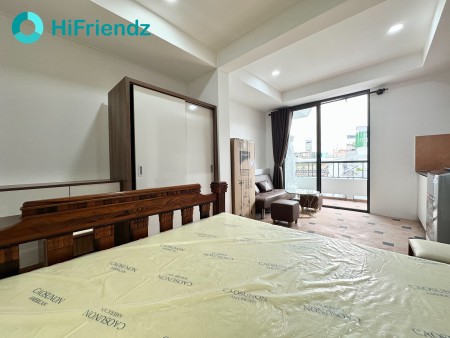 CĂN HỘ STUDIO FULL NỘI THẤT CÓ BAN CÔNG MỚI 100% NGAY QUẬN 3, 40m2