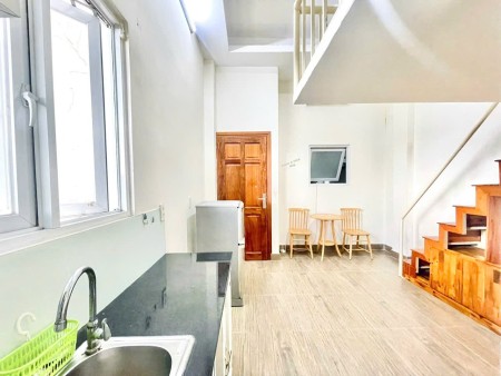 CHO THUÊ CĂN HỘ FULL NỘI THẤT CÓ CỬA SỔ TRỜI NGAY KHU ETOWN - BÀU CÁT - CỘNG HOÀ - TÂN BÌNH, 45m2