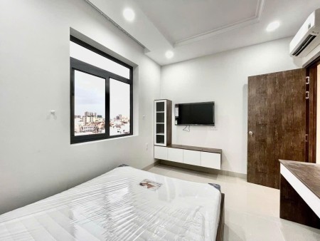 Cho thuê 1PN cửa sổ full nội thất, máy giặt riêng, gần Lotte, cầu kênh tẻ, quận 4, 40m2