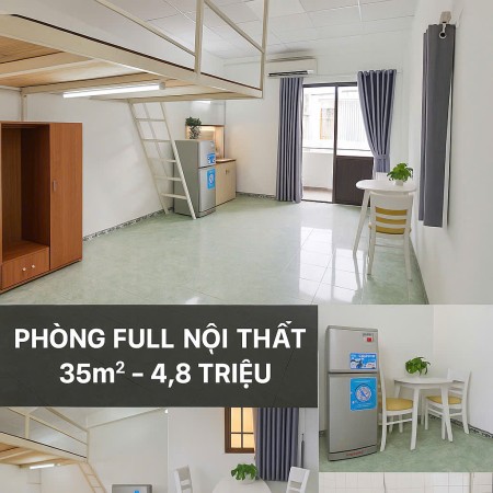 CHÍNH CHỦ CẦN PASS PHÒNG TRỌ - FULL NỘI THẤT, CHỈ VIỆC XÁCH ĐỒ VÀO Ở!, 35m2