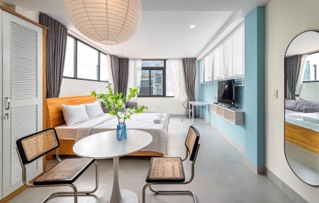  CHO THUÊ CĂN HỘ 1 PHÒNG NGỦ – FULL NỘI THẤT Võ Thị Sáu, Quận 1, 30m2