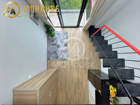 Cho thuê CH mini dạng có gác, ban công ngay Etown Cộng Hoà chỉ 6 triệu, 30m2