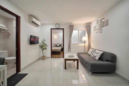 Siêu HOT! Căn hộ cao cấp 1PN 1WC chỉ 8triệu 40m2 khu Sân Bay, 40m2