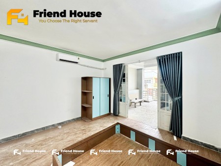 PHÒNG MỚI XÂY NGAY CHỢ HẠNH THÔNG TÂY, 25m2