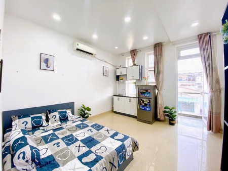 STUDIO BAN CÔNG 35m2 FULL NT GẦN ĐH VĂN HIẾN QUẬN TÂN BÌNH, 35m2