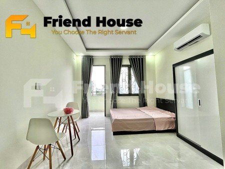 PHÒNG BANCOL FULL NỘI THẤT NGAY CHỢ AN NHƠN, 35m2