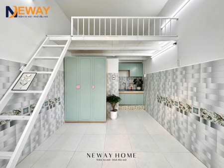 CHO THUÊ CĂN HỘ DUPLEX - CỬA SỔ THOÁNG MÁT - GẦN ĐẠI HỌC VĂN HIẾN - TÂN PHÚ, 45m2