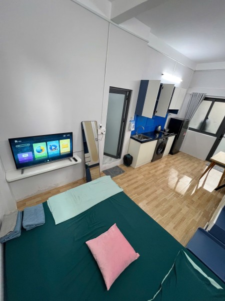 Cho thuê Cc mini 1pn 30m2 khu sân bay full nội thất, máy giặt riêng, 30m2