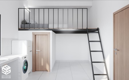 Phòng trọ siêu thoáng mát, ánh sáng tự nhiên đoạn giữa CỘNG HÒA, 20m2