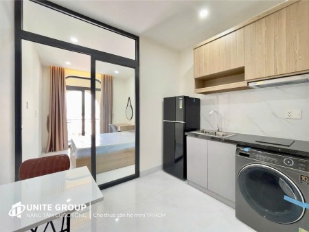 KHAI TRƯƠNG CĂN HỘ 1PN FULL NỘI THẤT CÓ BAN CÔNG NGAY TÂN QUY, Q7 - GẦN RMIT, CRESCENT MALL, LOTTE, 32m2