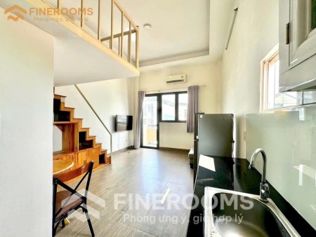 CHO THUÊ CĂN HỘ FULL NỘI THẤT – CÓ BAN CÔNG & CỬA SỔ NGAY THÂN NHÂN TRUNG, TÂN BÌNH, 40m2