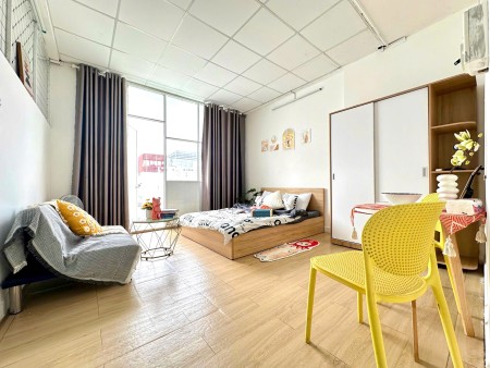 1 PHÒNG NGỦ BAN CÔNG FULL NỘI THẤT CÓ NHẬN NGƯỜI NƯỚC NGOÀI, NGẮN, DÀI HẠN, 35m2