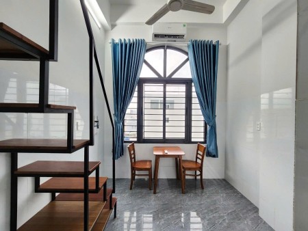 Duplex cửa sổ lớn full nội thất, đường lâm văn bền ở 3-4 người. Đảm bảo an ninh., 35m2