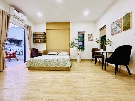 Trống Lại Căn Hộ 1 PN Ban Công Lớn Ngay Hồng Hà, Tân Bình, 40m2