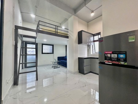 Căn hộ duplex ban công - Ngay nhà thi đấu đa năng quận 7 - Full nội thất, 35m2
