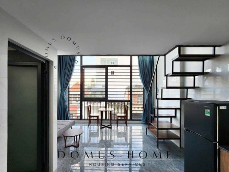  Trống sẵn căn hộ DUPLEX hiện đại - thoáng mát - mới toanh ngay khu Etown, 30m2