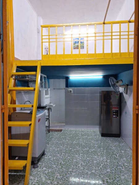 Cho thuê phòng trọ nguyên căn, có 1 phòng ngủ Q1 đủ tiện nghi - giá 5triệu, 26m2