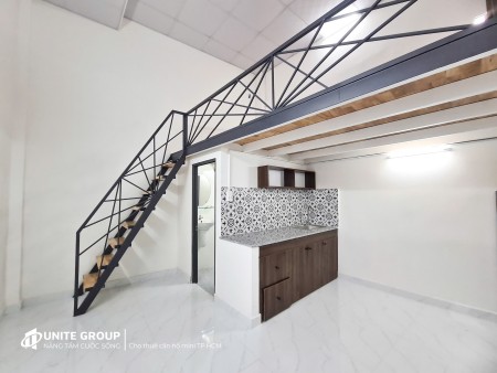 CĂN HỘ GÁC LỬNG FULL NỘI THẤT CÓ CỬA SỔ THOÁNG MÁT NGAY TÂN BÌNH, 40m2