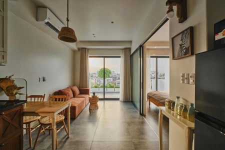 Cho thue căn hộ PN tách bếp ngay Tân Phong, Q7 - Sắp trống, 50m2