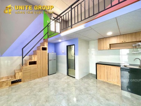 Duplex gác cao 1m7. Ở 3-4 người ngay trung tâm quận 7, 35m2