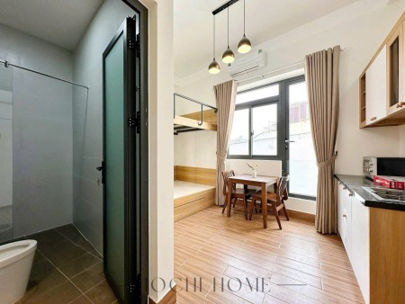 Cho thuê Căn Studio/giường tầng/ban công ngay Ngã Tư Bảy Hiền, 25m2