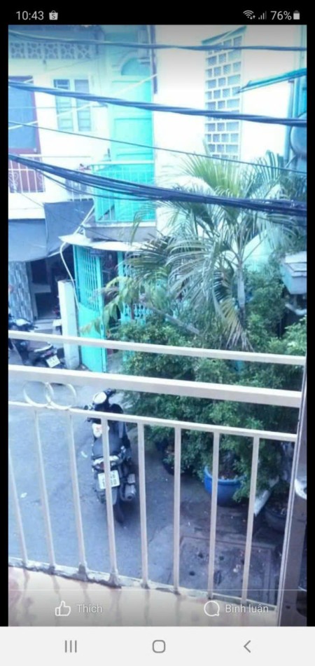 CHO THUÊ NHÀ NHỎ RIÊNG BIỆT BÀ HOM QUẬN 6, HẼM XE HƠI tới NHÀ, ĐIỆN NƯỚC GIÁ NHÀ NƯỚC, HẼM THÔNG ., 15m2