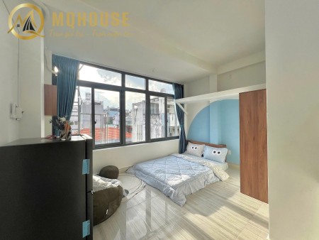 Cho Thuê Căn Hộ Studio - Khung Cửa Sổ Cực Chill - Full Nội Thất Ngay Công Viên Gia Định Tân Bình, 30m2
