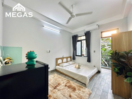 STUDIO FULL NỘI THẤT – THANG MÁY – BAN CÔNG THOÁNG MÁT – THÂN NHÂN TRUNG, P13, TÂN BÌNH, 40m2