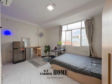  Cho Thuê Căn Hộ Studio - Cửa Sổ Lớn - Full Nội Thất Ngay Etown Tân Bình, 35m2