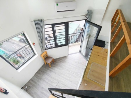 Cho Thuê Căn Hộ Duplex - Ban Công Thoáng Mát - Ko Giới Hạn Người Ở - Gần Học Viện Hàng Ko Tân Bình, 35m2