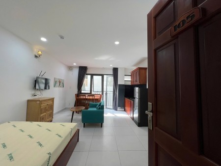 Căn hộ studio full nội thất rộng 40m2 tân bình gần ga t3 etown cv hoàng văn thụ quận tân bình, 40m2