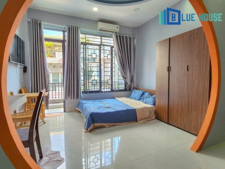 Căn hộ studio ban công full nội thất cao cấp gần sân bay tân sơn nhất, lăng cha cả, cv hoàng văn thụ, 30m2