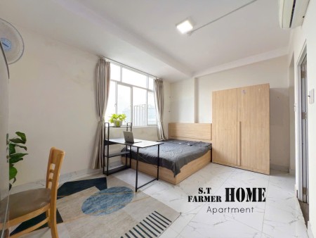Căn hộ studio full nội thất mới gần sân bay tân sơn nhất, lăng cha cả quận tân bình, 40m2