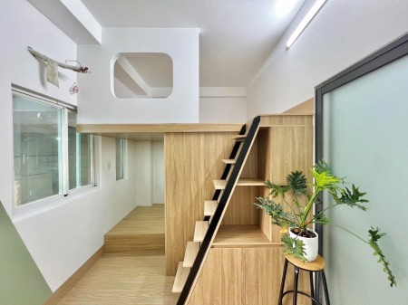 CHO THUÊ CĂN HỘ DUPLEX FULL NỘI THẤT - GẦN SÂN BAY TÂN SƠN NHẤT - TÂN BÌNH, 35m2