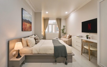 CHO THUÊ CĂN HỘ STUDIO TÂN BÌNH – FULL NỘI THẤT – GẦN SÂN BAY TÂN SƠN NHẤT, 40m2