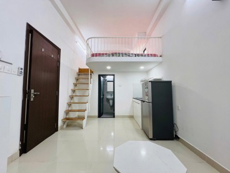 Căn hộ có gác full nt máy giặc riêng quận 7 tân quy gần lotte, tdtu,rmit,tiện qua quận 4,quận 1, 35m2
