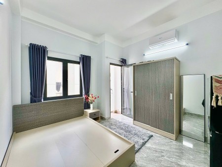 Căn hộ studio ban công full nội thất gần công viên hoàng văn thụ sân bay tân sơn nhất tân bình, 40m2