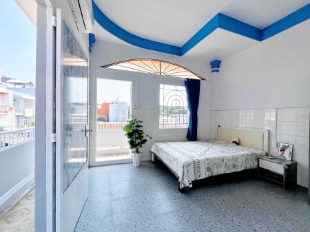 1Phòng Ngủ - Tách bếp - có bancol & cửa sổ, 30m2