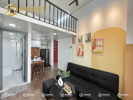 CHO THUÊ CĂN HỘ DUPLEX CÓ BAN CÔNG- CỬA SỔ SIÊU THOÁNG – GÒ VẤP – GẦN PHAN VĂN TRỊ & EMART, 40m2