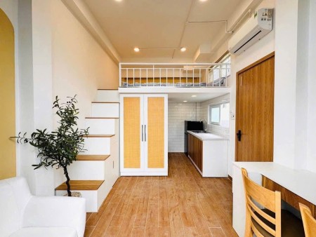 Căn Hộ Có Gác Cho Thuê Quận Tân Bình - Bancol - Full Nội Thất - Ngay Etown Tân Bình, 36m2