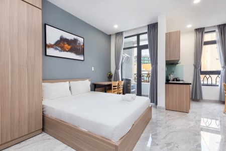 CĂN HỘ BAN CÔNG CÓ MÁY GIẶT RIÊNG NGAY NHÀ GA T3 TÂN BÌNH GẦN SÂN BAY TÂN SƠN NHẤT, 45m2