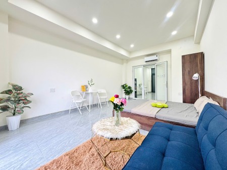 CHO THUÊ CĂN HỘ 1 PHÒNG NGỦ – FULL NỘI THẤT CÓ BAN CÔNG RỘNG– GẦN SÂN BAY TSN – GÒ VẤP, 40m2