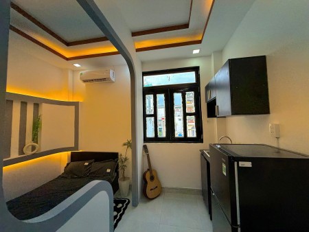 CHO THUÊ STUDIO 40m² FULL NỘI THẤT, LẠC LONG QUÂN, TÂN BÌNH – GẦN ĐẠI HỌC HỒNG BÀNG CV HOÀNG VĂN THỤ, 40m2