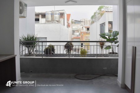 Căn hộ 1pn máy giặt riêng full nội thất ban công lớn gần cv Hoàng Văn Thụ quận Tân Bình, 40m2