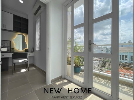 CĂN HỘ 1 PHÒNG NGỦ, FULL NỘI THẤT, BAN CÔNG THOÁNG SÁNG NGAY SÂN BAY TSN - TÂN BÌNH, 40m2