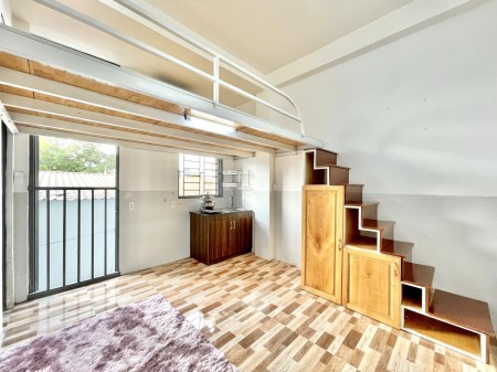 PHÒNG CÓ GÁC RỘNG RÃI CỬA SỔ LỚN GẦN CHỢ TÂN HƯƠNG, 30m2