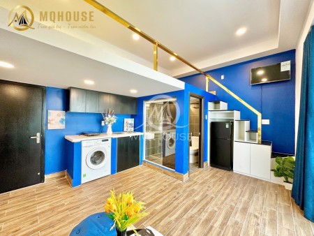 Cho thuê CC mini full tiện ích, giặt riêng, ngay bờ kè Hoàng Sa, Tân Bình, 35m2