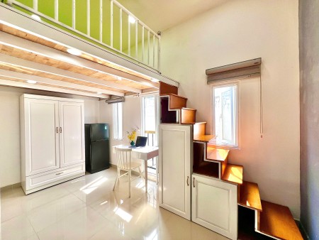 PHÒNG GÁC LỬNG MỚI XÂY CỬA SỔ LỚN - CHỢ TÂN HƯƠNG, 26m2