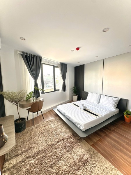 Căn hộ 1pn ban công máy giặt riêng full nội thất gần cv Hoàng Văn Thụ, sân bay Tân Sơn Nhất Tân Bình, 40m2